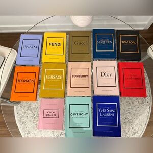 New Condition! Luxury Fashion Book Set (bundle of 13)